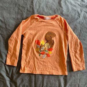 Cath Kidston Kids Squirrel Longsleeve T-Shirt, 4T